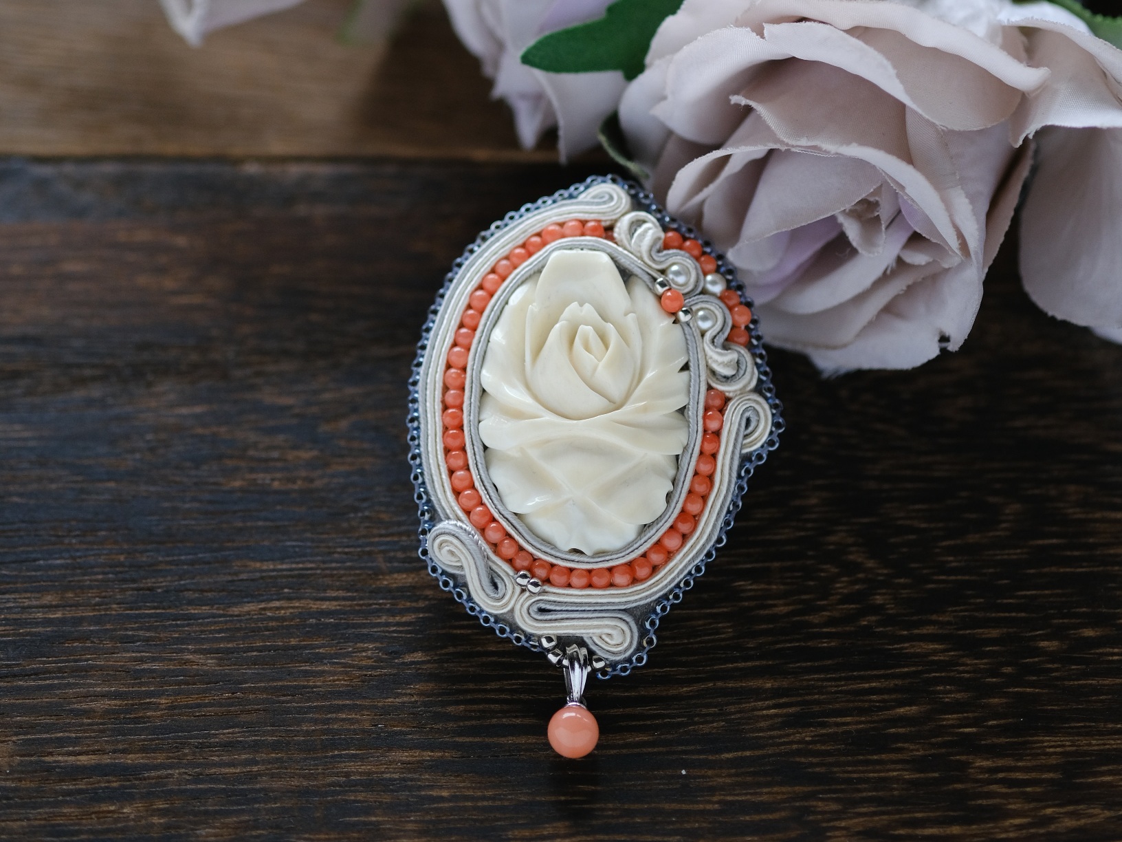 ソウタシエ（soutache）アクセサリーリフォーム、Rebornと名付けました